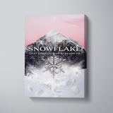 RESSEMBLE À UN FLOCON DE NEIGE QUI A COMMENCÉ UNE AVALANCHE - ROSE