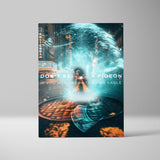 Ne soyez pas un pigeon si vous êtes né pour être un aigle - BLUE FIRE