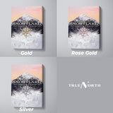 RESSEMBLE À UN FLOCON DE NEIGE QUI A COMMENCÉ UNE AVALANCHE - OR