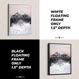 RESSEMBLE À UN FLOCON DE NEIGE QUI A COMMENCÉ UNE AVALANCHE - ARGENT