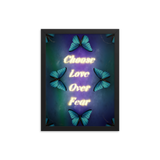 Choose love over fear quotes art