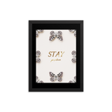 stay positive quote (white)