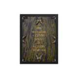 LIFE QUOTE WALL ART POSTER