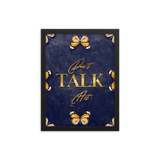 Don't Talk Act Quotes Wall Art