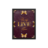 You Only Live Once Quotes Wall Art