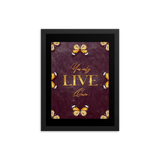 You Only Live Once Quotes Wall Art