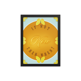 If Not Now Then When Quotes Wall Art