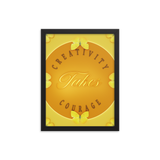 Creativity Takes Courage Quotes Wall art