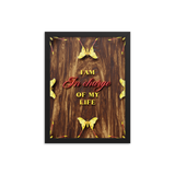 I'am In Charge Of My Life Affirmation Quotes Wall Art