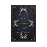 DON'T BE AFRAID QUOTES WALL ART