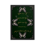 DON'T IGNORE YOUR OWN POTENTIAL WALL ART