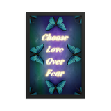 Choose love over fear quotes art