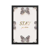 stay positive quote (white)
