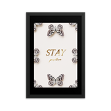 stay positive quote (white)