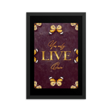 You Only Live Once Quotes Wall Art