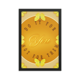 Do It For You Not For Them Quotes Wall Art