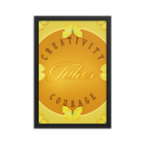 Creativity Takes Courage Quotes Wall art