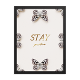 stay positive quote (white)