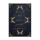 DON'T BE AFRAID QUOTES WALL ART