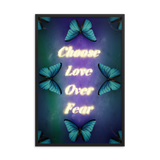 Choose love over fear quotes art