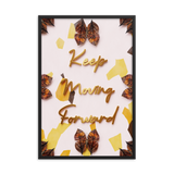 KEEP MOVING FORWARD QUOTES WALL ART