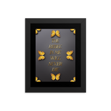 MOTIVATIONAL LIFE QUOTE WALL ART POSTER