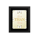 Smarter Than Yesterday Quotes Wall Art