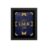 Don't Talk Act Quotes Wall Art