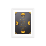 MOTIVATIONAL LIFE QUOTE WALL ART POSTER