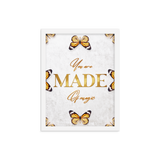 You Are Made Of Magic Quotes Wall Art