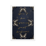 DON'T BE AFRAID QUOTES WALL ART
