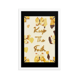 KEEP THE FAITH QUOTES WALL ART