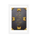 MOTIVATIONAL LIFE QUOTE WALL ART POSTER