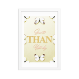 Smarter Than Yesterday Quotes Wall Art