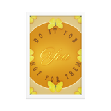 Do It For You Not For Them Quotes Wall Art