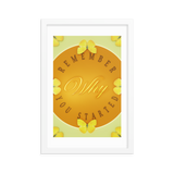 REMEMBER WHY YOU STARTED QUOTES WALL ART