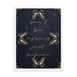 DON'T BE AFRAID QUOTES WALL ART