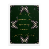 DON'T IGNORE YOUR OWN POTENTIAL WALL ART