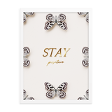 stay positive quote (white)