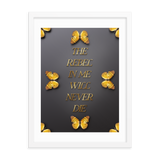 MOTIVATIONAL LIFE QUOTE WALL ART POSTER
