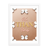 Wiser Than Yesterday Quotes Wall Art