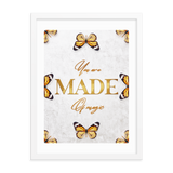 You Are Made Of Magic Quotes Wall Art