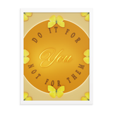 Do It For You Not For Them Quotes Wall Art
