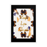 KEEP LIFE SIMPLE QUOTES WALL ART