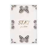 stay positive quote (white)