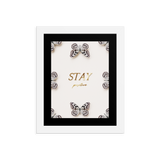 stay positive quote (white)