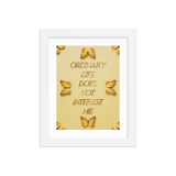 MOTIVATIONAL LIFE QUOTE WALL ART POSTER