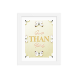 Smarter Than Yesterday Quotes Wall Art