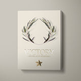 VICTORY LAUREL WREATH - SAND