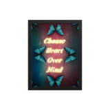 Choose heart over mind quotes art